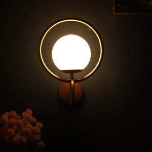 ELIANTE Bright Medulla Antique Gold Iron Wall Lights -JSRS-132-1W - Without Bulb | by Jainsons Lights