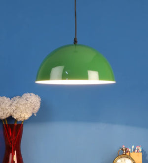 ELIANTE Grey Metal Hanging Light by Jainsons Lights - 12-INCH-Ganja-GR-WH | by Jainsons Lights