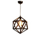 ELIANTE Raven Black Metal Hanging Light by Jainsons Lights - DIAMOND-1LP-Jali-Cut-JSL | by Jainsons Lights