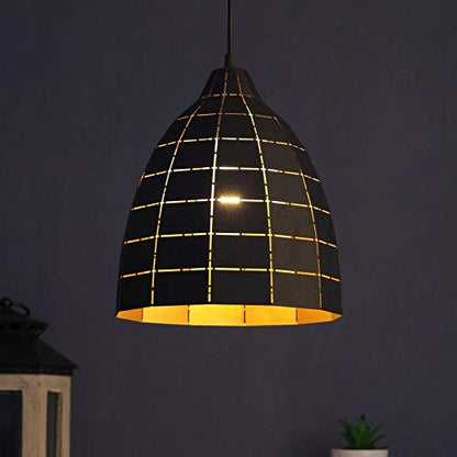 ELIANTE Modern Metal Black Hanging Light Hanging Pendant Light for Home | by Jainsons Lights