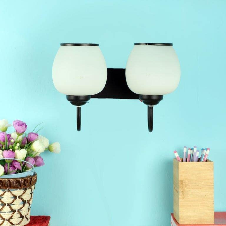 ELIANTE Murky Black Iron Wall Lights by Jainsons Lights - Apple-2W - Without Bulb | by Jainsons Lights