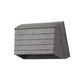 Eliante Outdoor Foot Light – Grey, Metal, Inbuilt LED (32103-WW-GY-DN-OD-Foot)