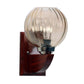 ELIANTE Shimmery BrownShimmery woodShimmery Wall LightsShimmery -M-2222-1W - Without Bulb | by Jainsons Lights