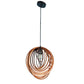 ELIANTE Fugitive Brown Wood Hanging Light by Jainsons Lights - Tl-06-1Lp - Without Bulb | by Jainsons Lights