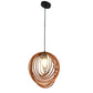 ELIANTE Fugitive Brown Wood Hanging Light by Jainsons Lights - Tl-06-1Lp - Without Bulb | by Jainsons Lights