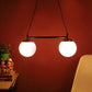 ELIANTE Traditional Black Wood Hanging Lights by Jainsons Lights - Js-643-2Lp - Without Bulb | by Jainsons Lights