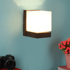 ELIANTE Lofty Wood Wall Lights Brown for Living Room, Bedroom, Dining Room, Kitchen | by Jainsons Lights