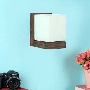 ELIANTE Lofty Wood Wall Lights Brown for Living Room, Bedroom, Dining Room, Kitchen | by Jainsons Lights