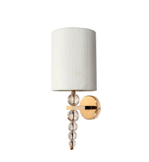 ELIANTE Fabric Wall Light Cream Wall Lamp for Living Room, Bedroom, Dining Room, Kitchen - Without Bulb | by Jainsons Lights