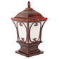 ELIANTE - Red Diecasting Outdoor Gate Light - Apple-RED - by Jainsons Lights - Without Bulb | by Jainsons Lights