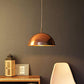 ELIANTE Modern Copper Hanging Light Single Head Vintage Hanging Pendant Ceiling Light Lamp for Living Room, Bedroom, Dining Room, Kitchen | by Jainsons Lights