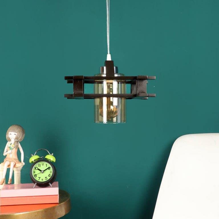 ELIANTE Fadingbright Wood Hanging Light Brown for Living Room, Bedroom, Dining Room, Kitchen | by Jainsons Lights