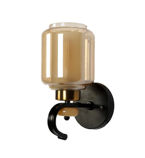 ELIANTE Glass Wall Light White and Gold Wall Lamp for Living Room, Bedroom, Dining Room, Kitchen - Without Bulb | 6121-1W