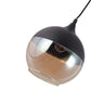 ELIANTE Glass Hanging Light Black for Living Room, Bedroom, Dining Room, Kitchen | by Jainsons Lights