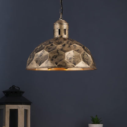 ELIANTE Metal Hanging Lights Gold Pendant Lamp for Living Room, Bedroom, Dining Room, Kitchen | by Jainsons Lights