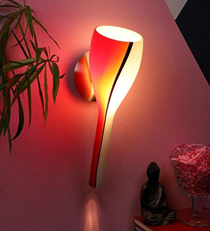 ELIANTE Metal Wall Light Silver for Living Room, Bedroom, Dining Room, Kitchen | by Jainsons Lights