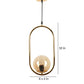 ELIANTE Metal Hanging Light Gold for Living Room, Bedroom, Dining Room, Kitchen | by Jainsons Lights
