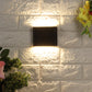 Black Metal Outdoor Wall Light 42105-WW-BK-UP-DN