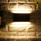 Black Metal Outdoor Wall Light  42106-WW-BK-UP-DN