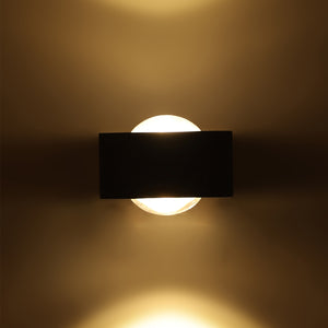 Grey Metal Outdoor Wall Light - 42428 - Included Bulb