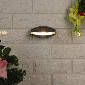 GreyMetal Outdoor Wall Light - 42430-WW-GY - Included Bulb
