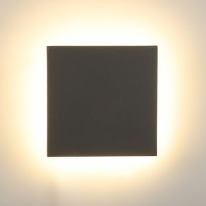 Grey Metal Outdoor Wall Light - 42451-16-WW - Included Bulb