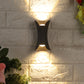 GreyMetal Outdoor Wall Light 42454-WW-GY-UP-DN