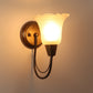 Antique Brass Metal Wall Light - JMSF-427-1w - Included Bulb