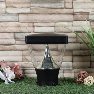 ELIANTE Black Acrylic Gate Light- 444-LED-GL-20WATT-WW - Inbuilt LED