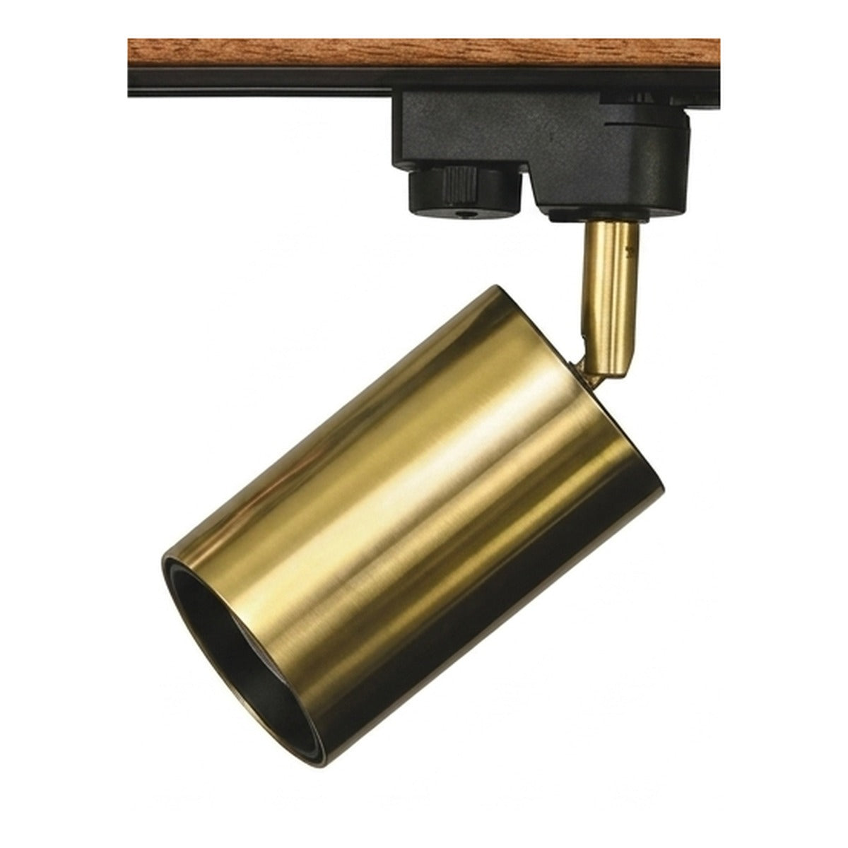 Designer Track Light – Matt Brass