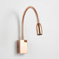 Flexible Gooseneck Wall Light – Copper