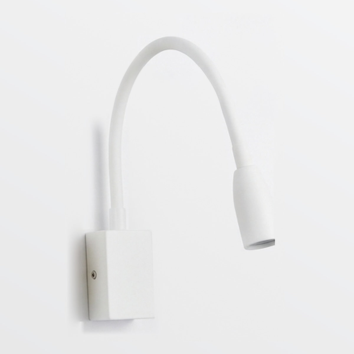 Flexible Gooseneck Wall Light – White