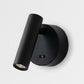 Bedside LED Reading Wall Light – Black