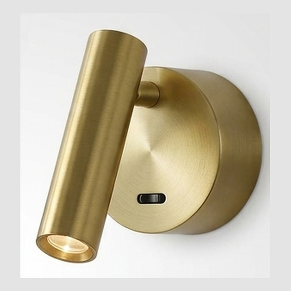Bedside LED Reading Wall Light – Antique Brass