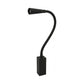 Flexible Gooseneck Wall Light – Black