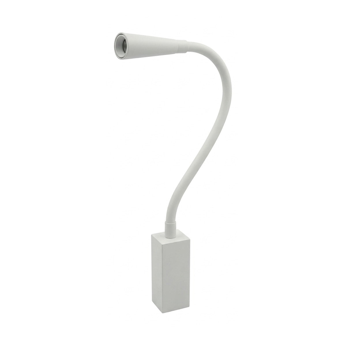 Flexible Gooseneck Wall Light – White