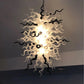 Cascade Glass Art Chandelier – Handcrafted Elegance in Blown Glass Design