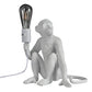 JSPHILO 5-046-1xE27- White RETRO Table Lamp