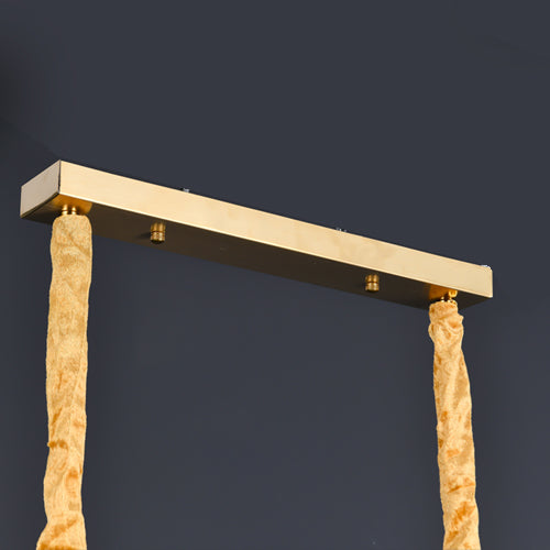 JSPHILO 6-359-12xE14 Impressions Rectangular Chandeliers