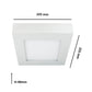 18w Square Smd Led Surface Panel 5018