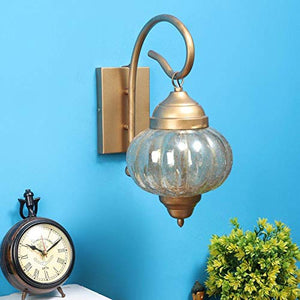 ELIANTE Metal Wall Light Gold for Home for Living Room, Bedroom, Dining Room, Kitchen | by Jainsons Lights