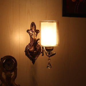 ELIANTE Antique Brass Iron Wall Lights -M-7009-1W - Without Bulb | by Jainsons Lights