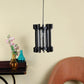 ELIANTE Brown Wood Hanging Lights - E27 holder - 5117-1HL- without Bulb