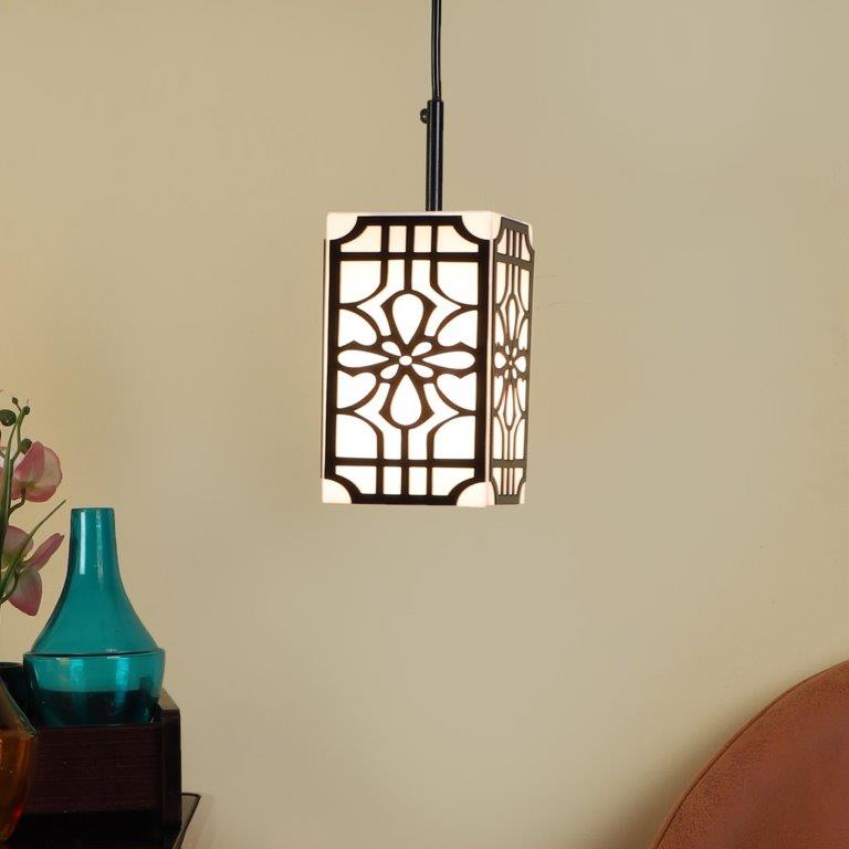 ELIANTE BLACK Iron Hanging Lights - E27 holder - 5119-1HL- without Bulb