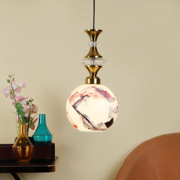 ELIANTE GOLD Iron Hanging Lights - E27 holder - 5124-H- without Bulb