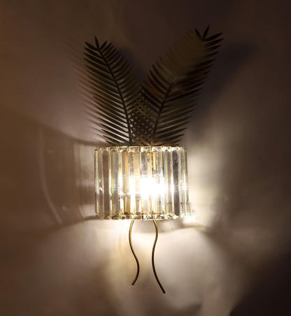 ELIANTE Crystals Wall Light Crystal Wall Lamp for Living Room, Bedroom, Dining Room, Kitchen - Without Bulb - 2590-2W-JSL | by Jainsons Lights