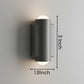 Eliante Up-Down Outdoor Wall Light – Grey (42473-1-3W-WW-GREY)