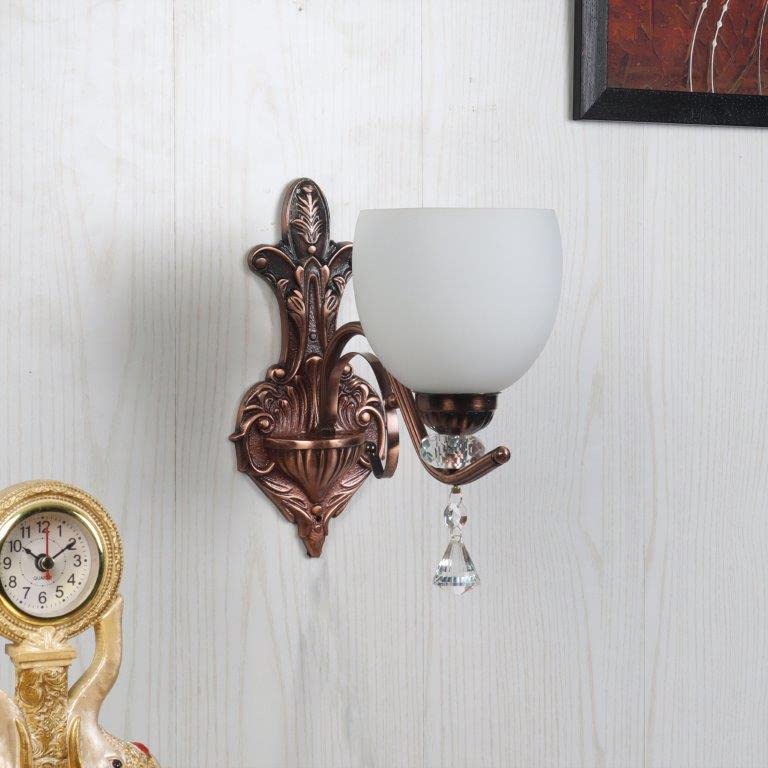 ELIANTE Iron Wall Lights Rosegold for Living Room, Bedroom, Dining Room, Kitchen | M-8009-1W-JSL