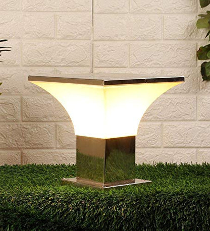 ELIANTE - Silver Metal Outdoor Gate Light - FASLONG-CHAMAK - by Jainsons Lights - Without Bulb | by Jainsons Lights