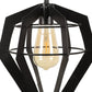 ELIANTE Black Metal Hanging Light by Jainsons Lights - Without Bulb - Diamond-BK-Patti-HL | by Jainsons Lights